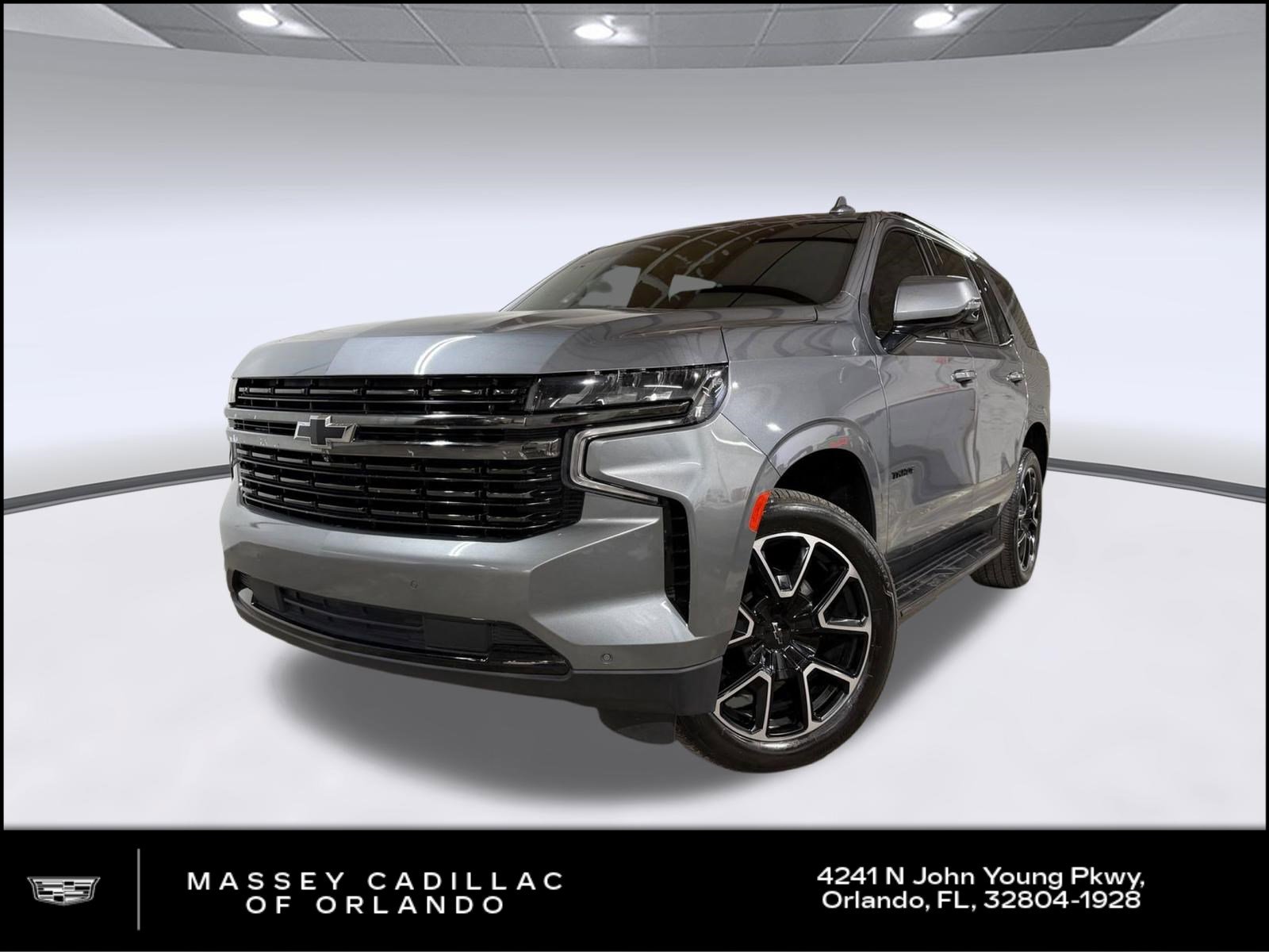 Used 2022 Chevrolet Tahoe RST w/ Luxury Package RWD image 1