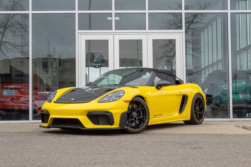 Used 2024 Porsche 718 Boxster Spyder RS w/ Weissach Package RWD image 1