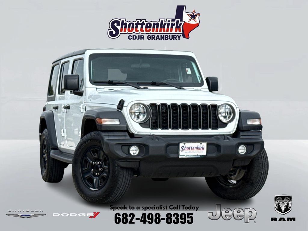 Used 2024 Jeep Wrangler Unlimited Sport AWD/4WD image 1