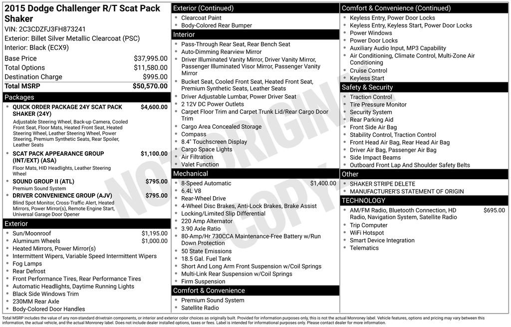 Used 2015 Dodge Challenger R/T Scat Pack image 5