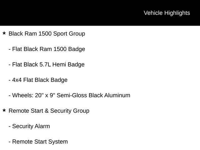 Used 2015 RAM 1500 Sport w/ Black Ram 1500 Sport Group AWD/4WD image 22