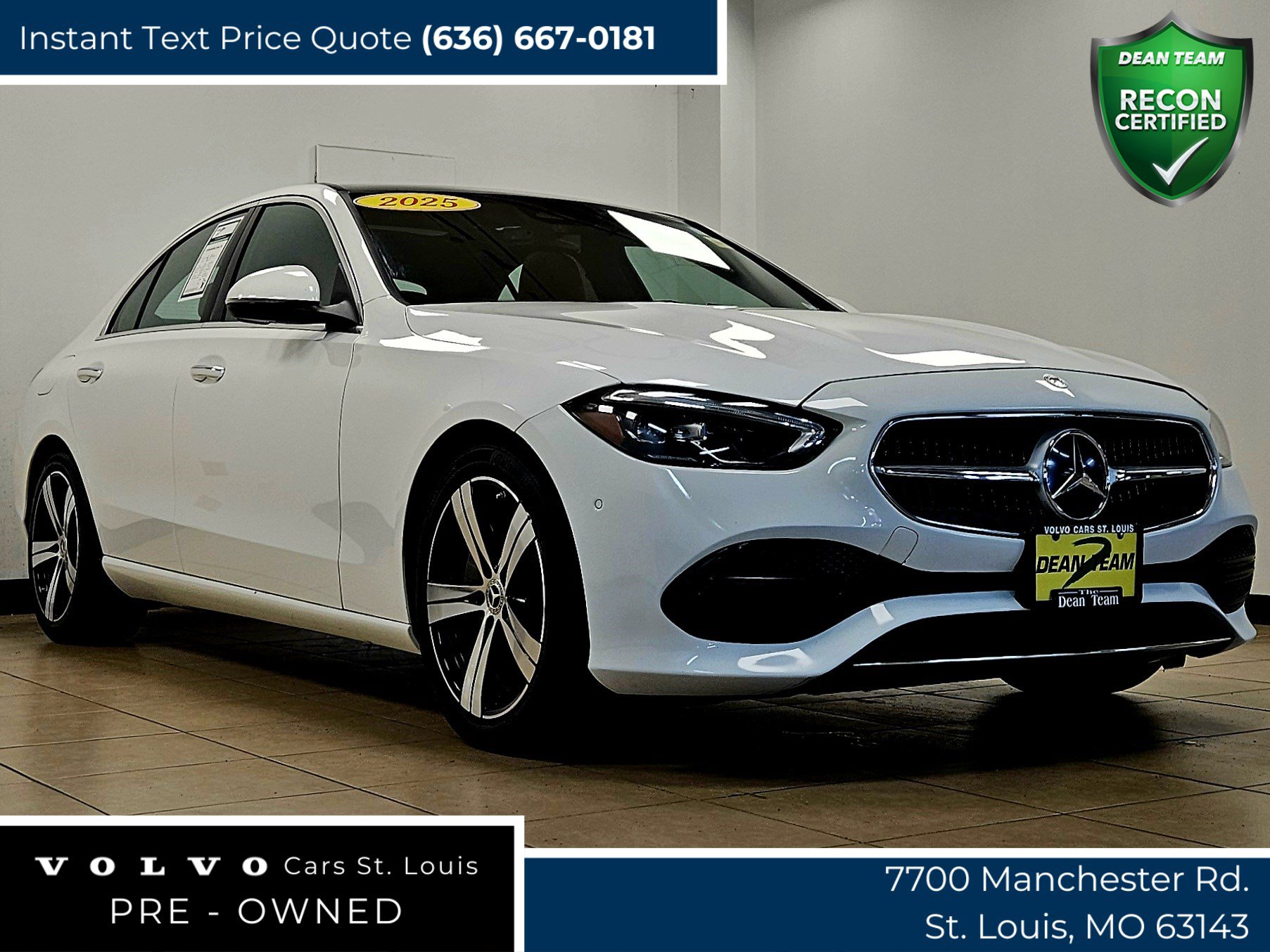 Used 2025 Mercedes-Benz C 300 4MATIC Sedan image 1