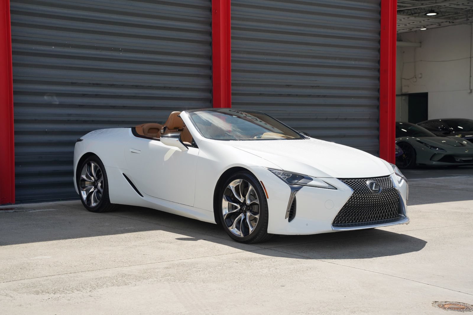 Used 2021 Lexus LC 500 Convertible w/ Touring Package RWD image 2