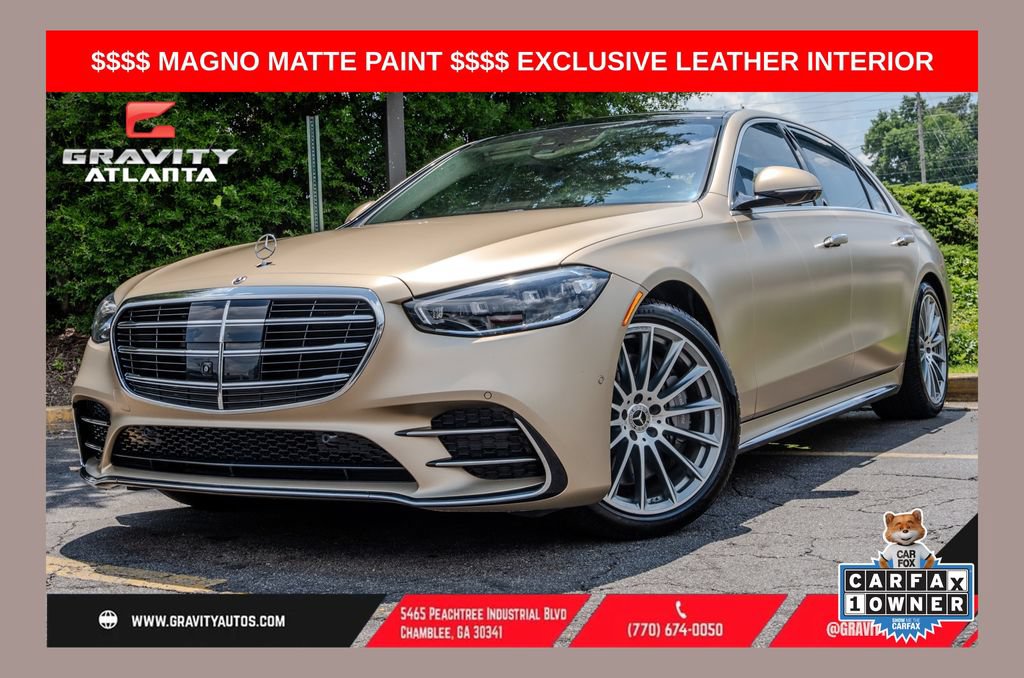 Used 2023 Mercedes-Benz S 580 4MATIC Sedan image 1