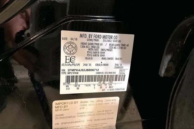 Used 2018 Ford Edge SEL w/ Canadian Touring Package image 32