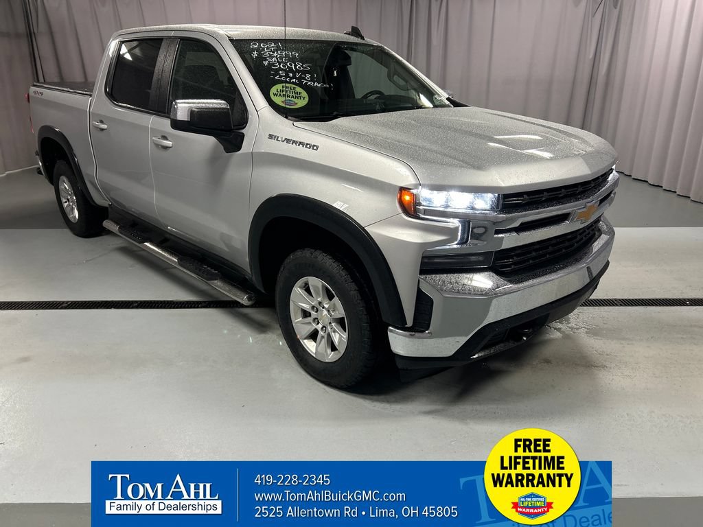 Used 2021 Chevrolet Silverado 1500 LT AWD/4WD image 1