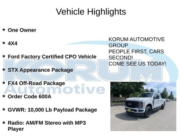 Certified 2026 Ford F250 XL w/ STX Appearance Package AWD/4WD image 4