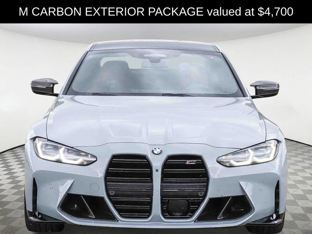 Used 2024 BMW M4 Competition w/ M Carbon Exterior Package RWD image 2