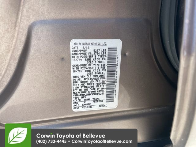 Used 2013 Nissan Murano S AWD/4WD image 16