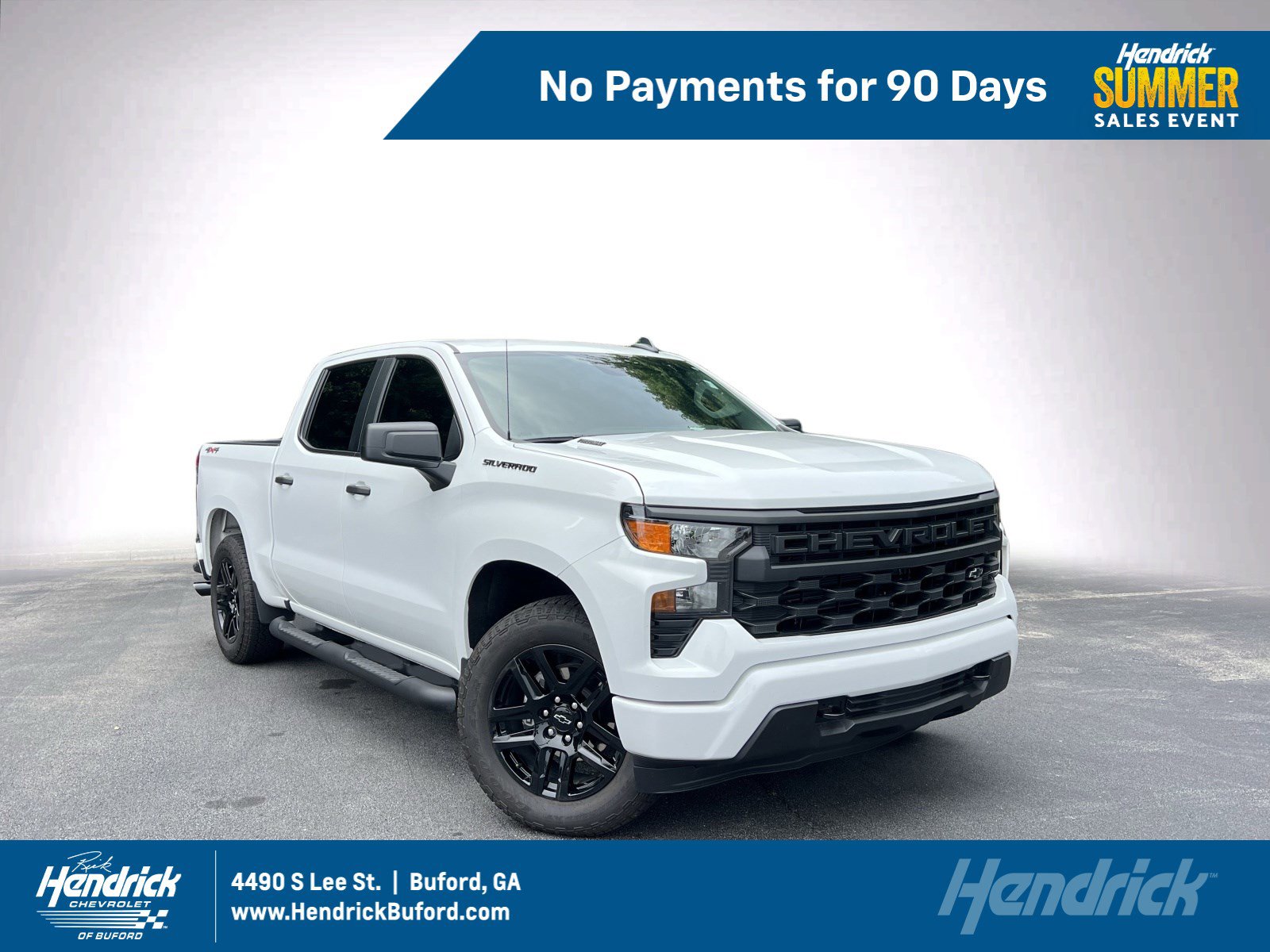 Used 2026 Chevrolet Silverado 1500 Custom w/ Turbomax Blackout Package AWD/4WD video 1