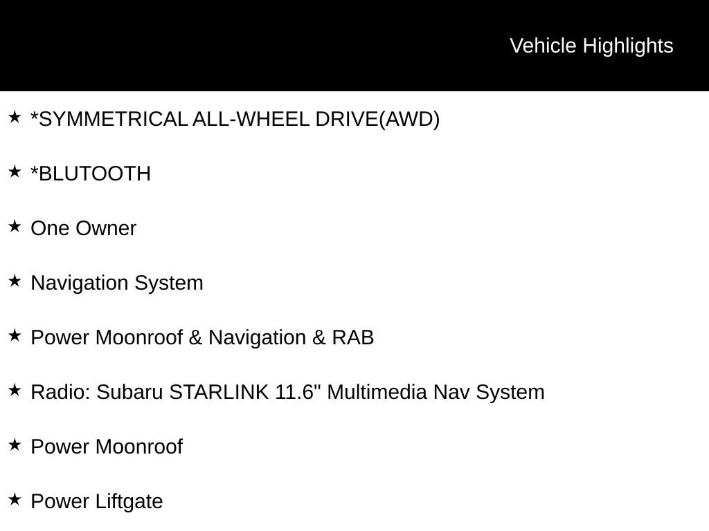 Certified 2023 Subaru Outback Onyx Edition AWD/4WD image 2