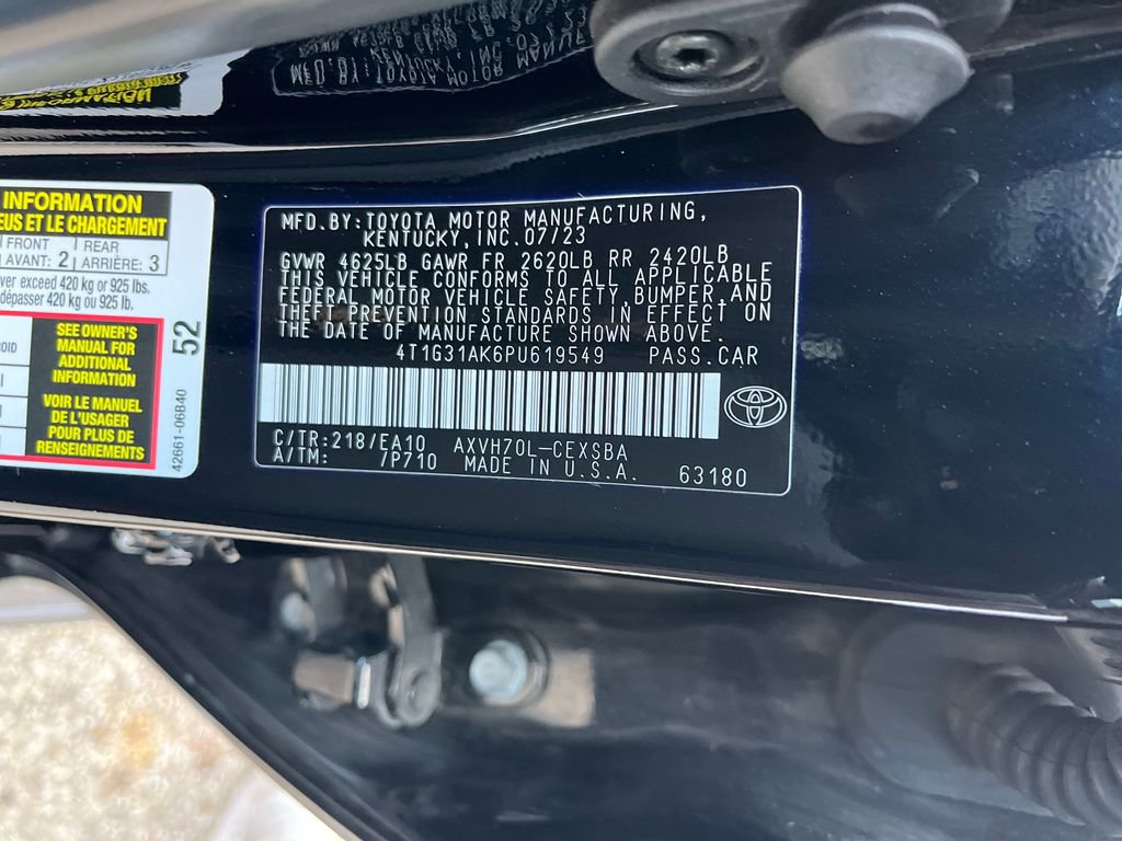 Certified 2023 Toyota Camry SE image 31