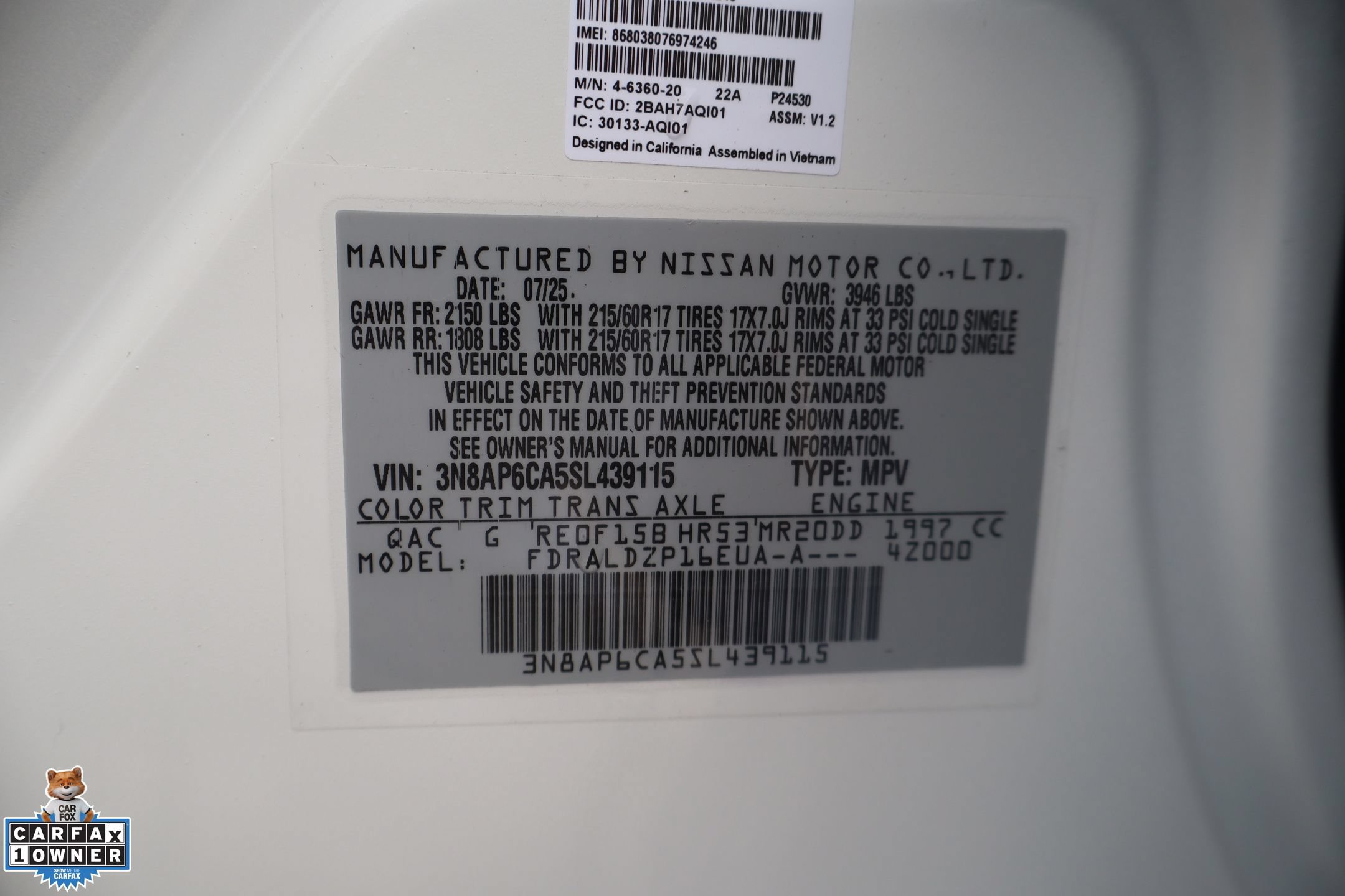 Used 2025 Nissan Kicks SV FWD image 31