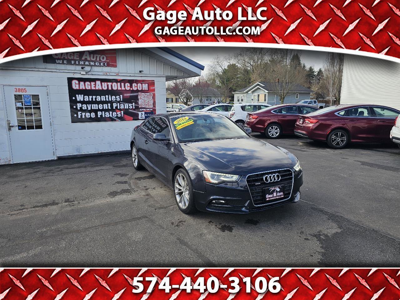Used 2013 Audi A5 2.0T Premium w/ Convenience Pkg AWD/4WD image 1