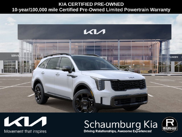 Certified 2025 Kia Sorento SX Prestige w/ Sage Leather Package AWD/4WD image 8