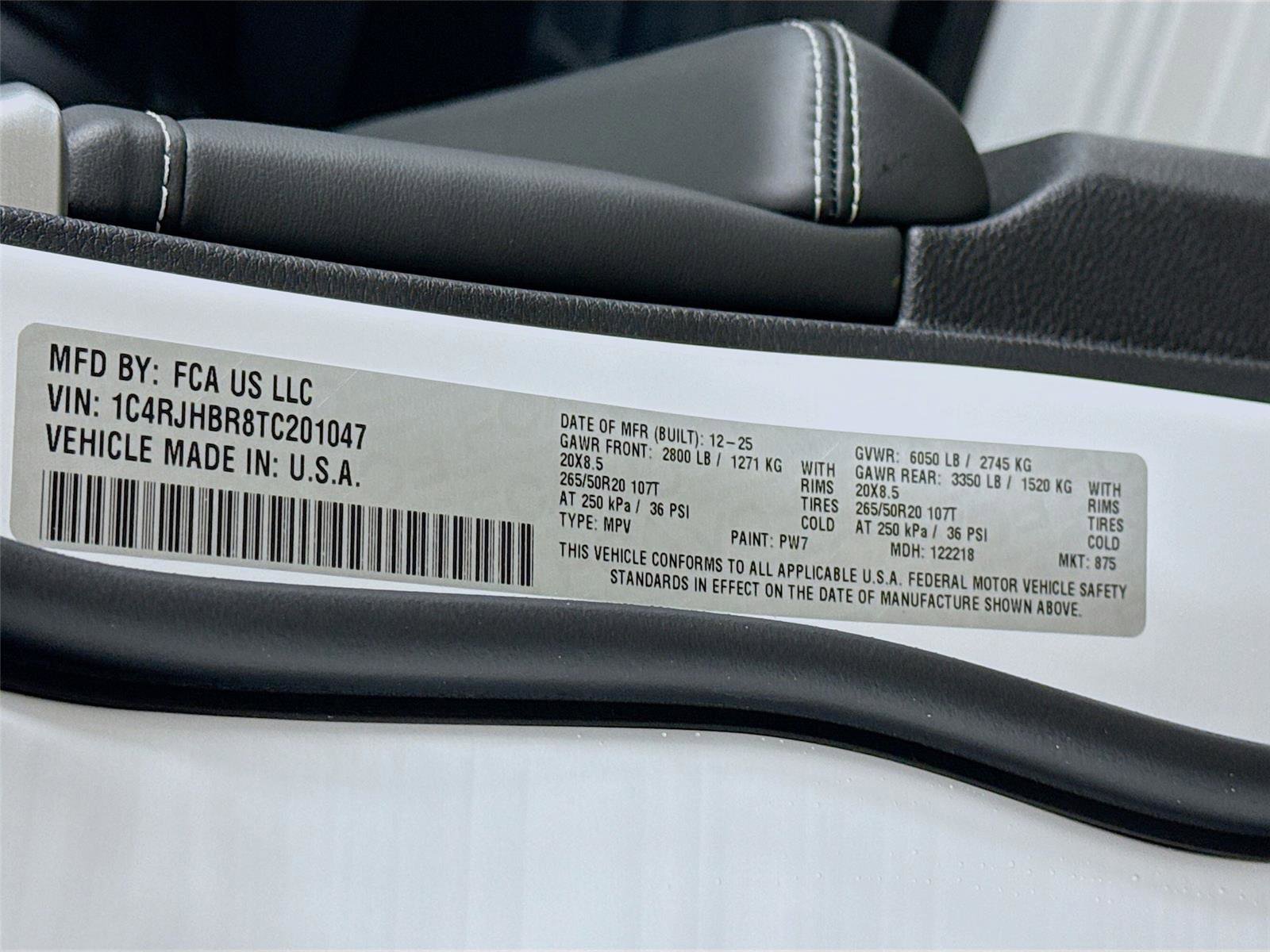 New 2026 Jeep Grand Cherokee Limited Reserve image 28