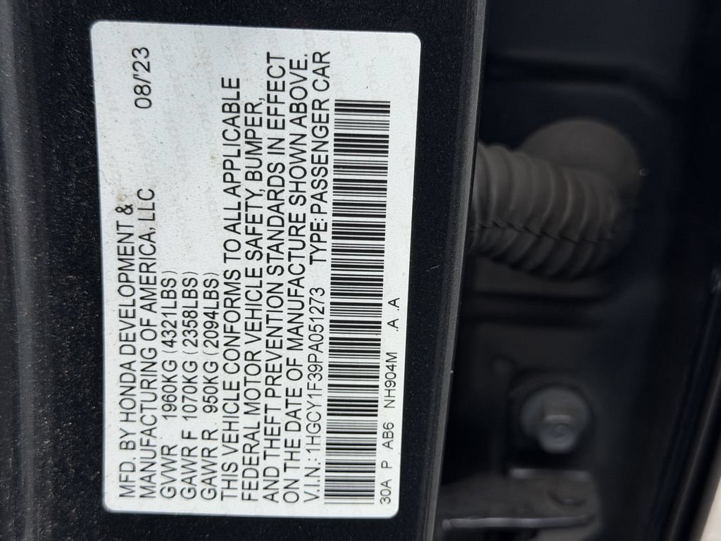 Used 2023 Honda Accord EX image 38