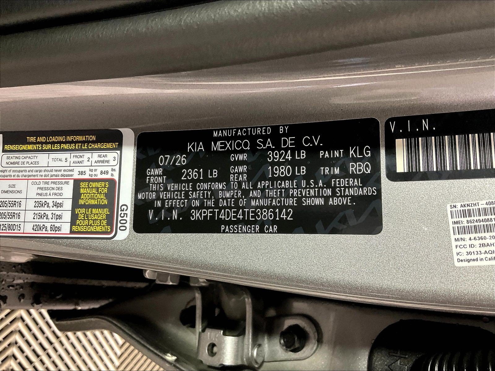 New 2026 Kia K4 FWD image 20