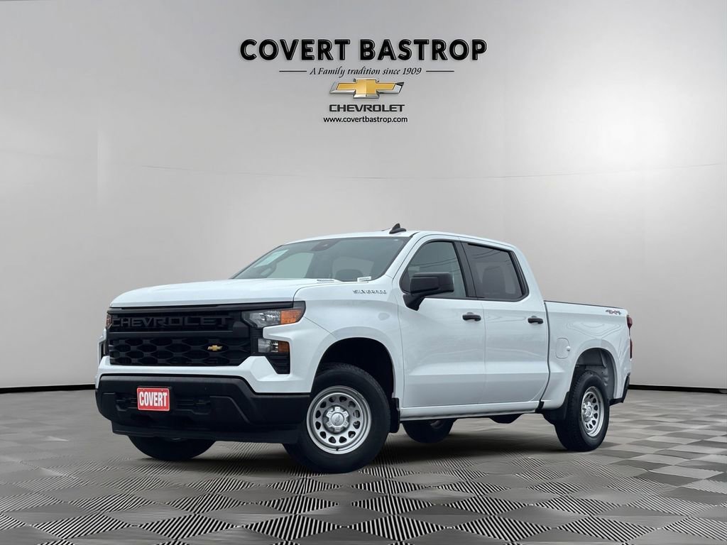 Used 2025 Chevrolet Silverado 1500 W/T w/ LPO, Dark Essentials Package AWD/4WD image 1