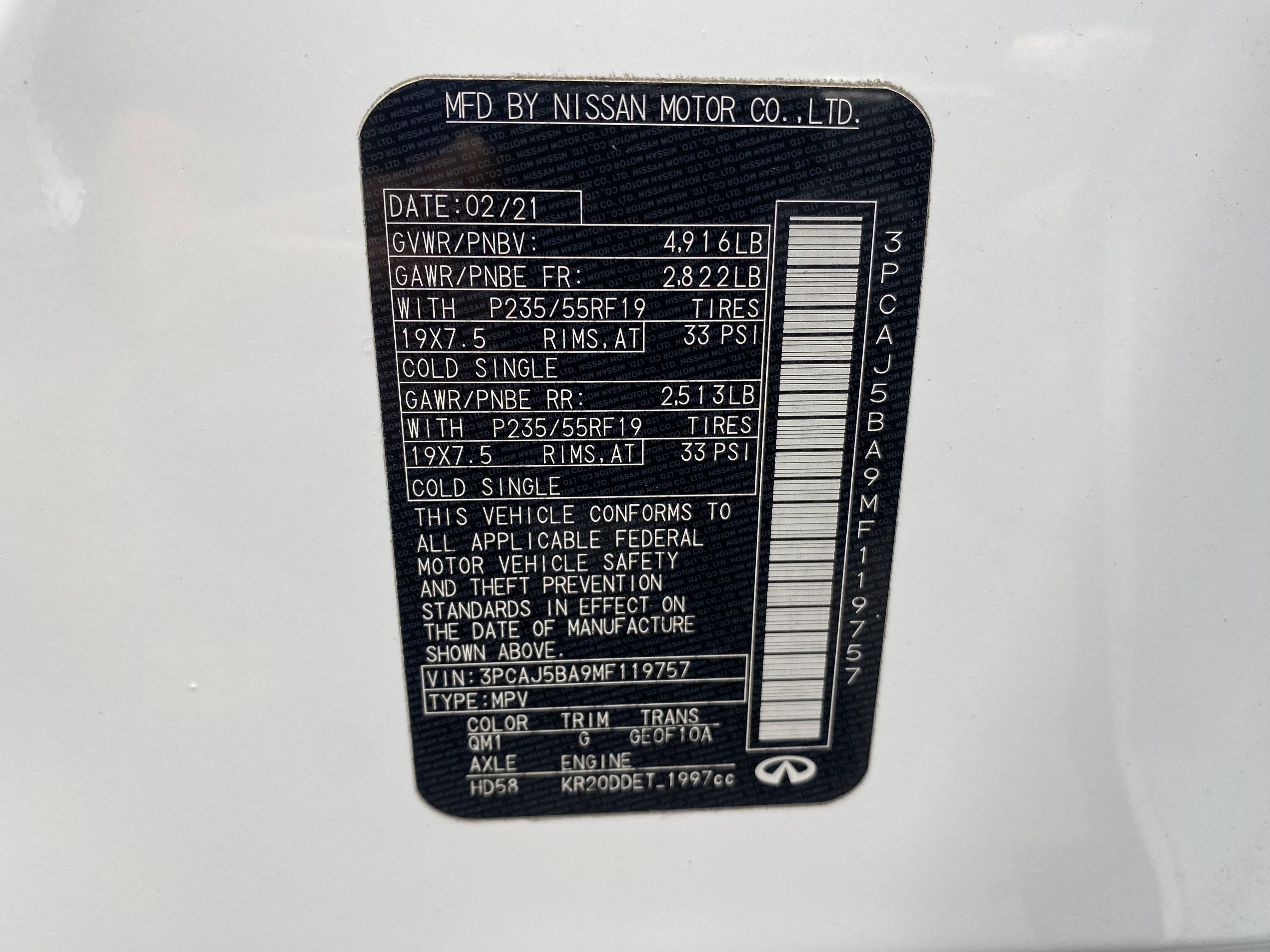 Used 2021 INFINITI QX50 Luxe image 38