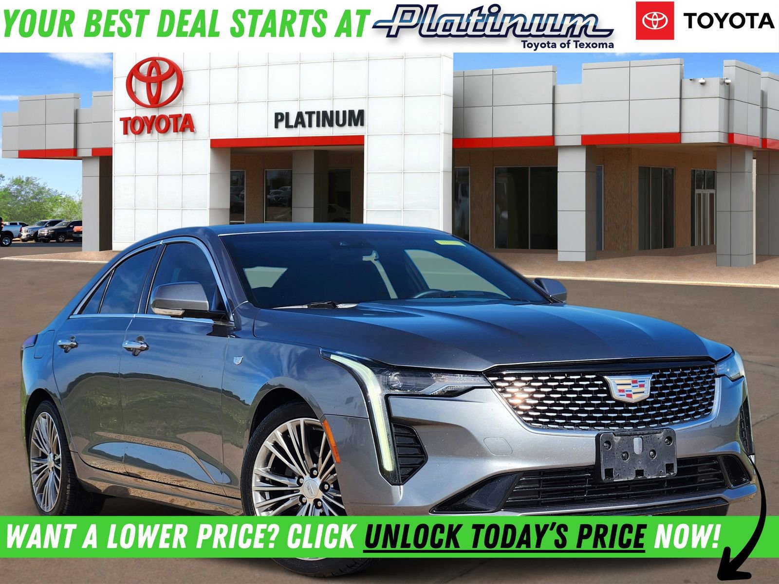 Used 2021 Cadillac CT4 Premium Luxury RWD image 1