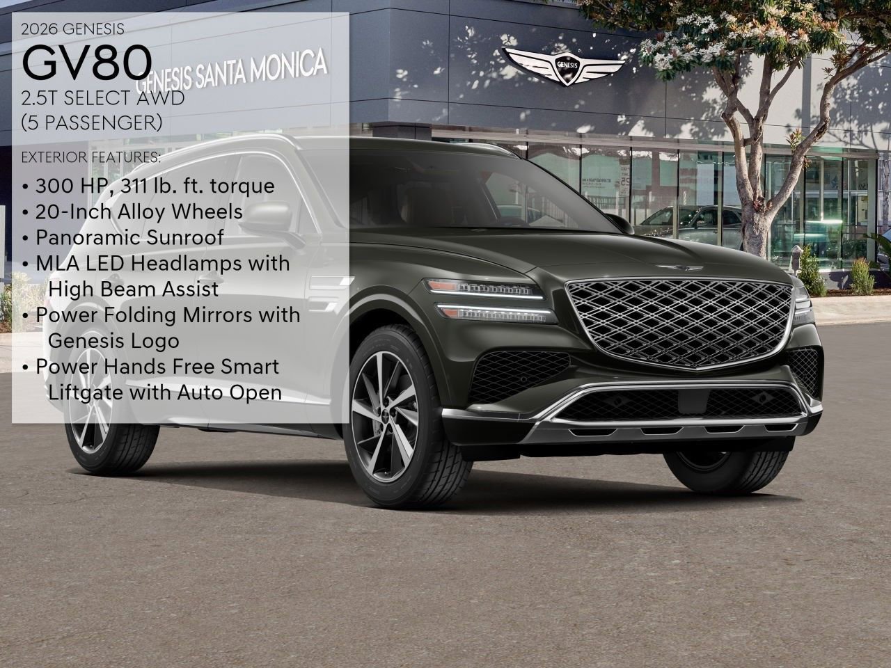 New 2026 Genesis GV80 2.5T Select image 3