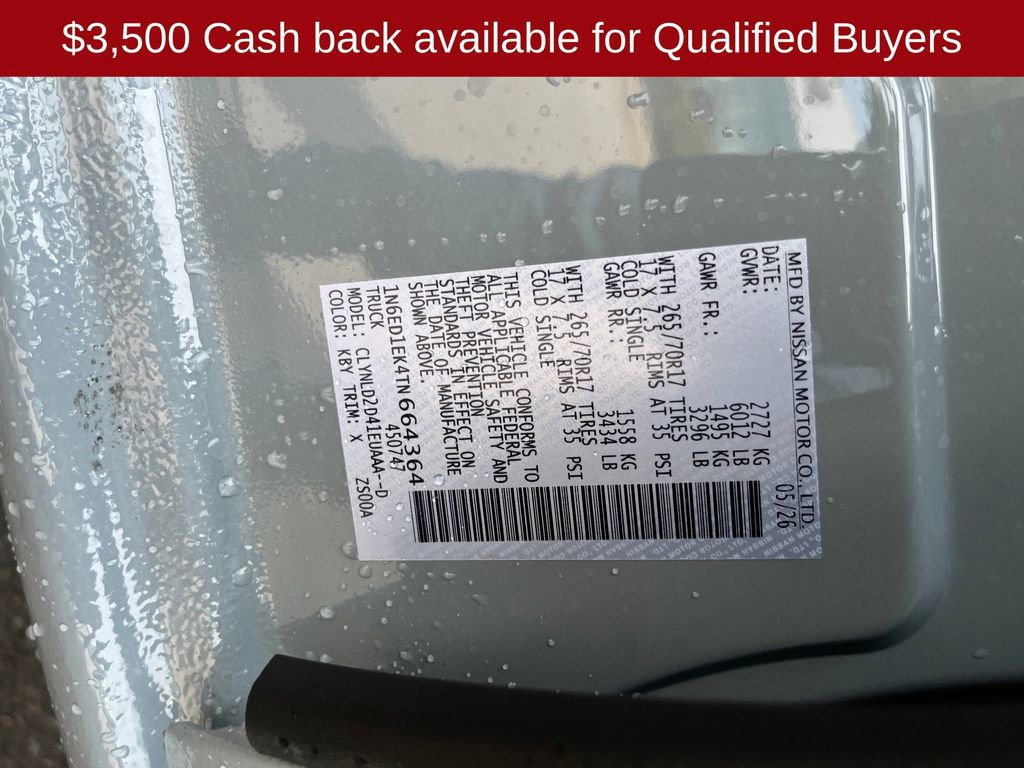 New 2026 Nissan Frontier PRO-4X AWD/4WD image 31