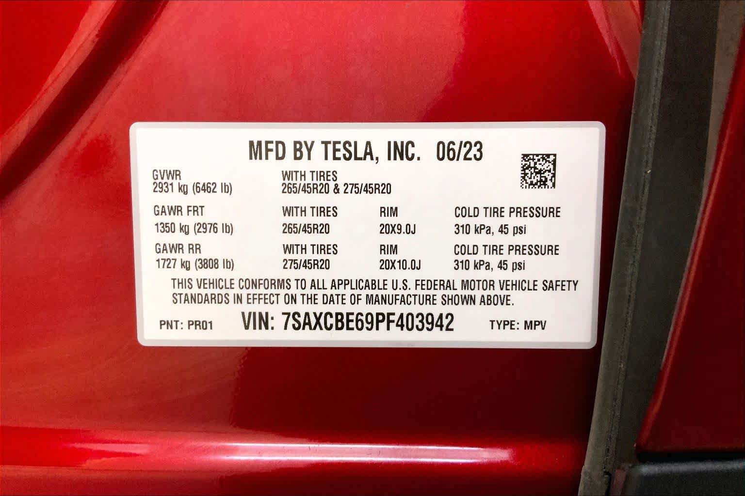 Used 2023 Tesla Model X Plaid AWD/4WD image 36