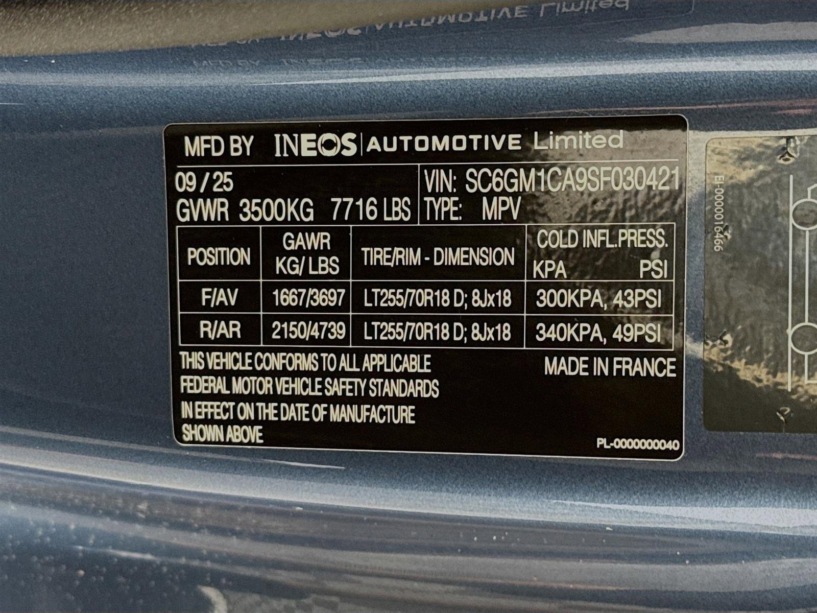 Used 2025 INEOS Grenadier Fieldmaster Edition image 31