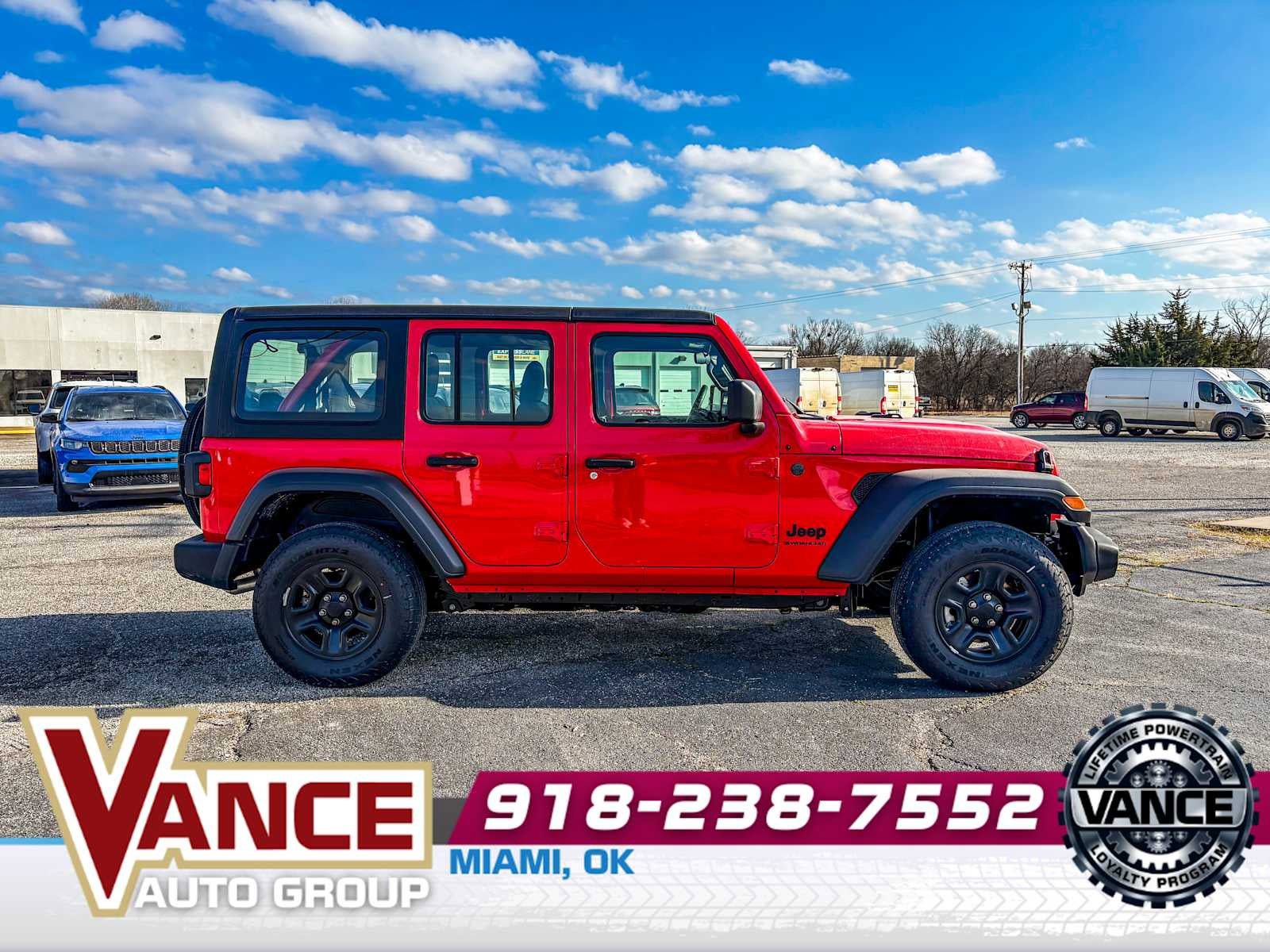 New 2026 Jeep Wrangler Unlimited Sport AWD/4WD image 8