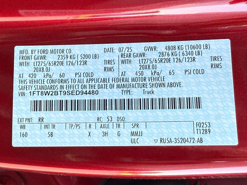 New 2025 Ford F250 Lariat w/ Lariat Ultimate Package image 24