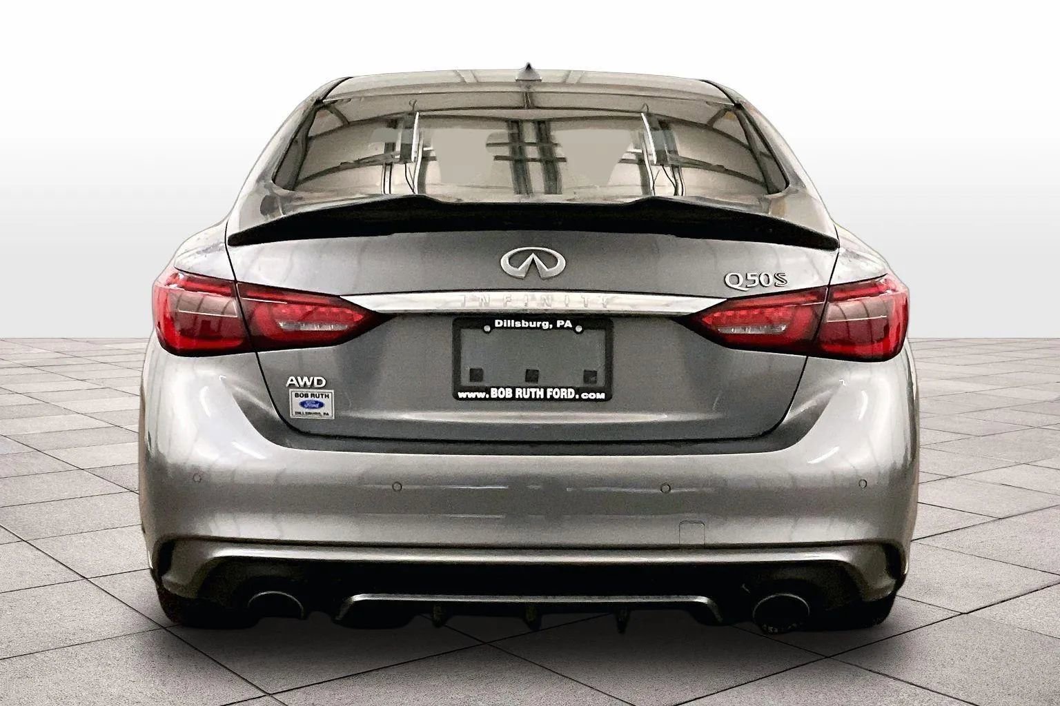 Used 2018 INFINITI Q50 Red Sport 400 w/ Sensory Package (Sport) image 5