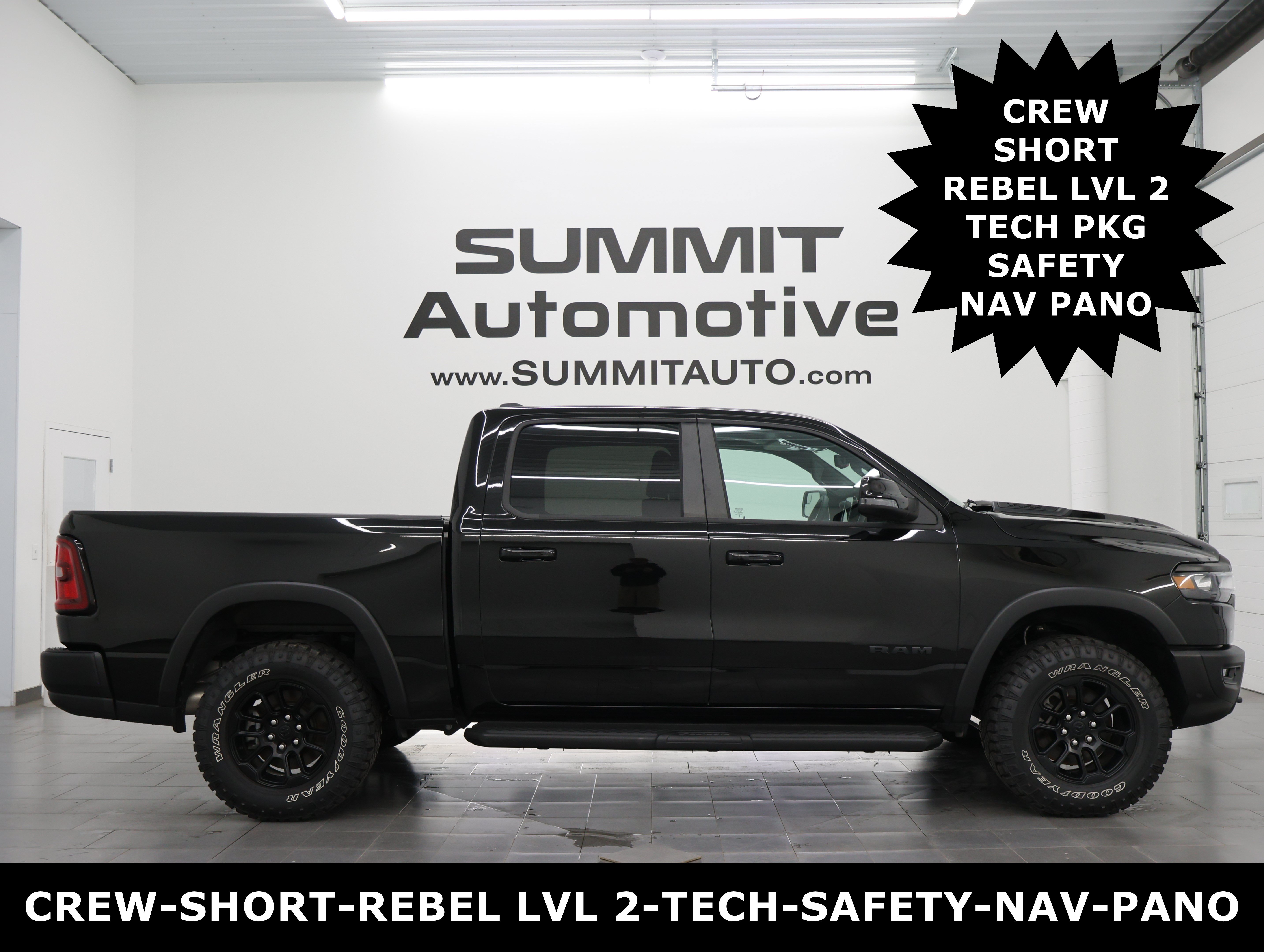 Used 2026 RAM 1500 Rebel w/ Advanced Safety Group II AWD/4WD 360° Tour