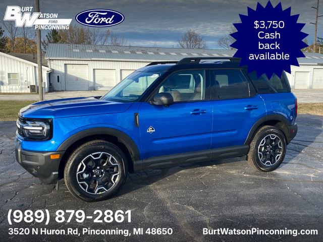 New 2025 Ford Bronco Sport Outer Banks w/ Outer Banks Tech Package+ AWD/4WD 360° Tour