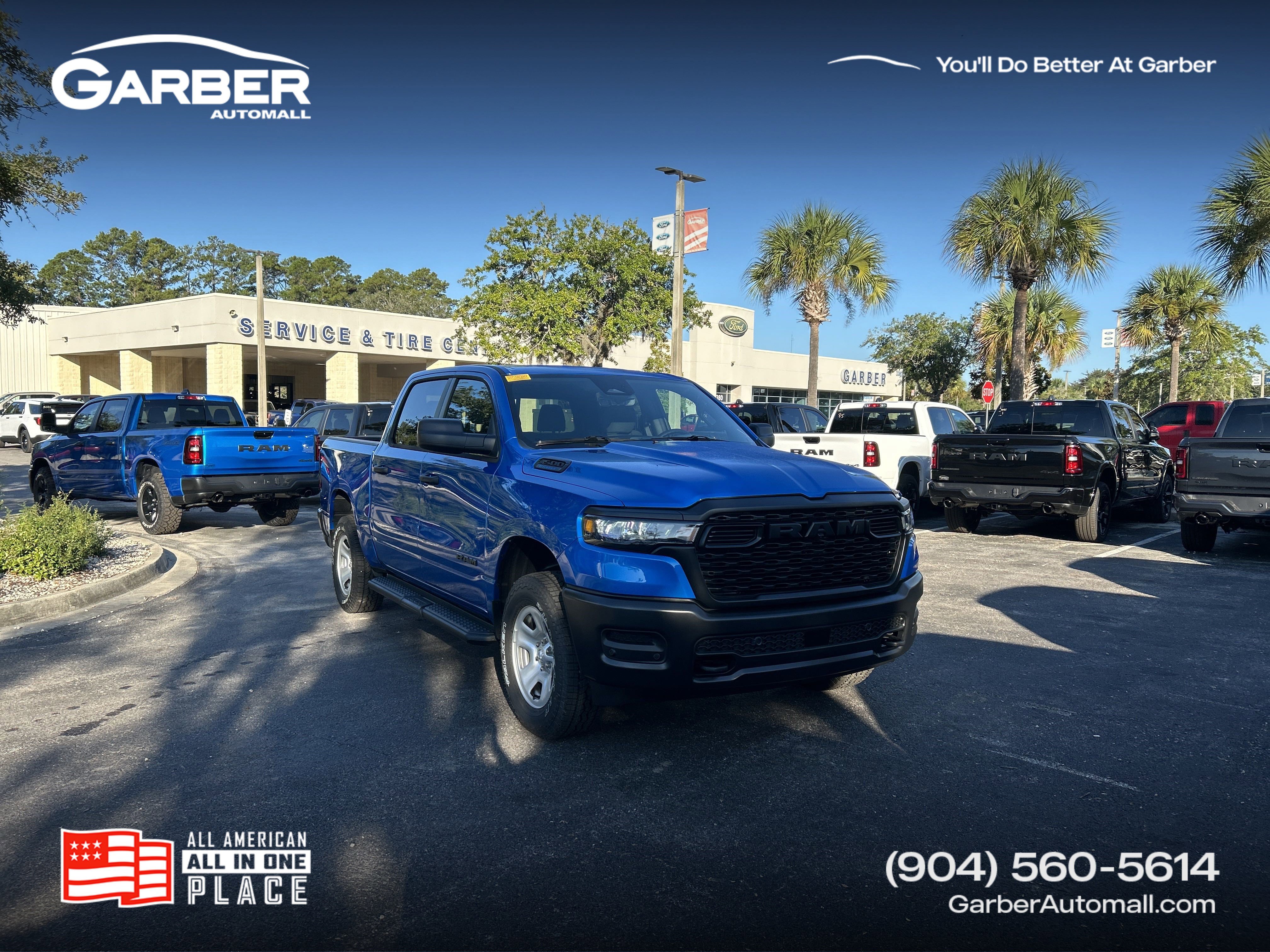New 2025 RAM 1500 Tradesman w/ Off Road Group