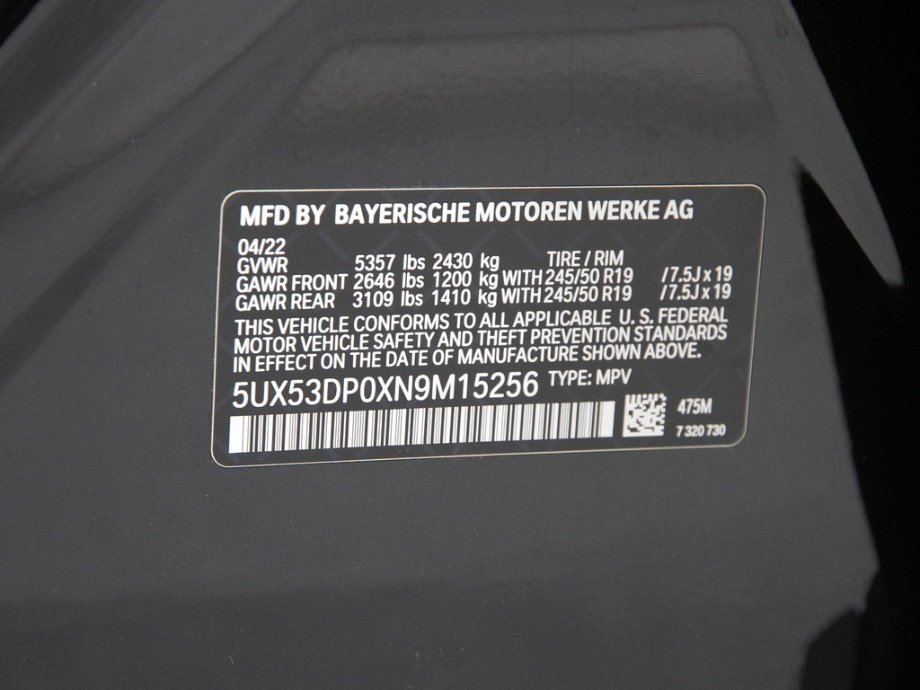 Certified 2022 BMW X3 xDrive30i w/ Premium Package 2 image 24