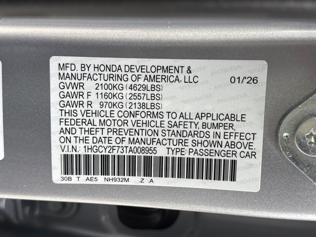 New 2026 Honda Accord Sport image 28