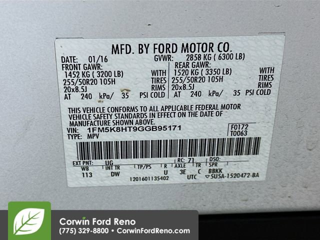 Used 2016 Ford Explorer Platinum image 35