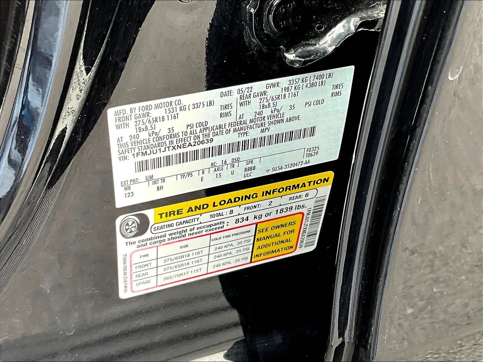 Used 2022 Ford Expedition XLT AWD/4WD image 19