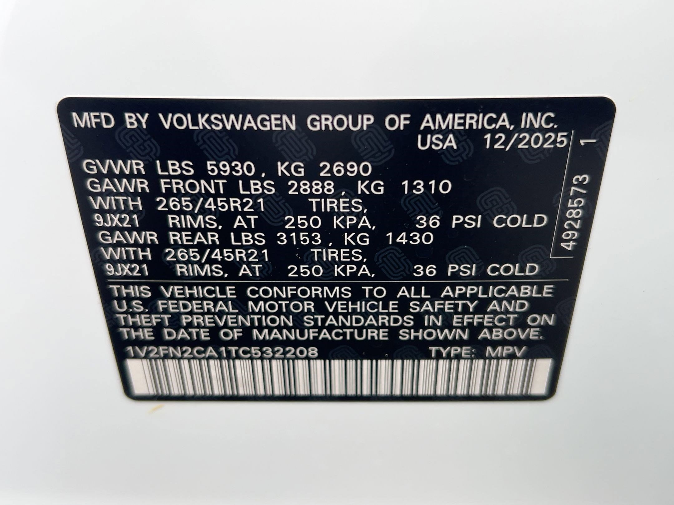 New 2026 Volkswagen Atlas SEL Premium R-Line image 20