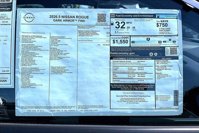 New 2026 Nissan Rogue Dark Armor image 14