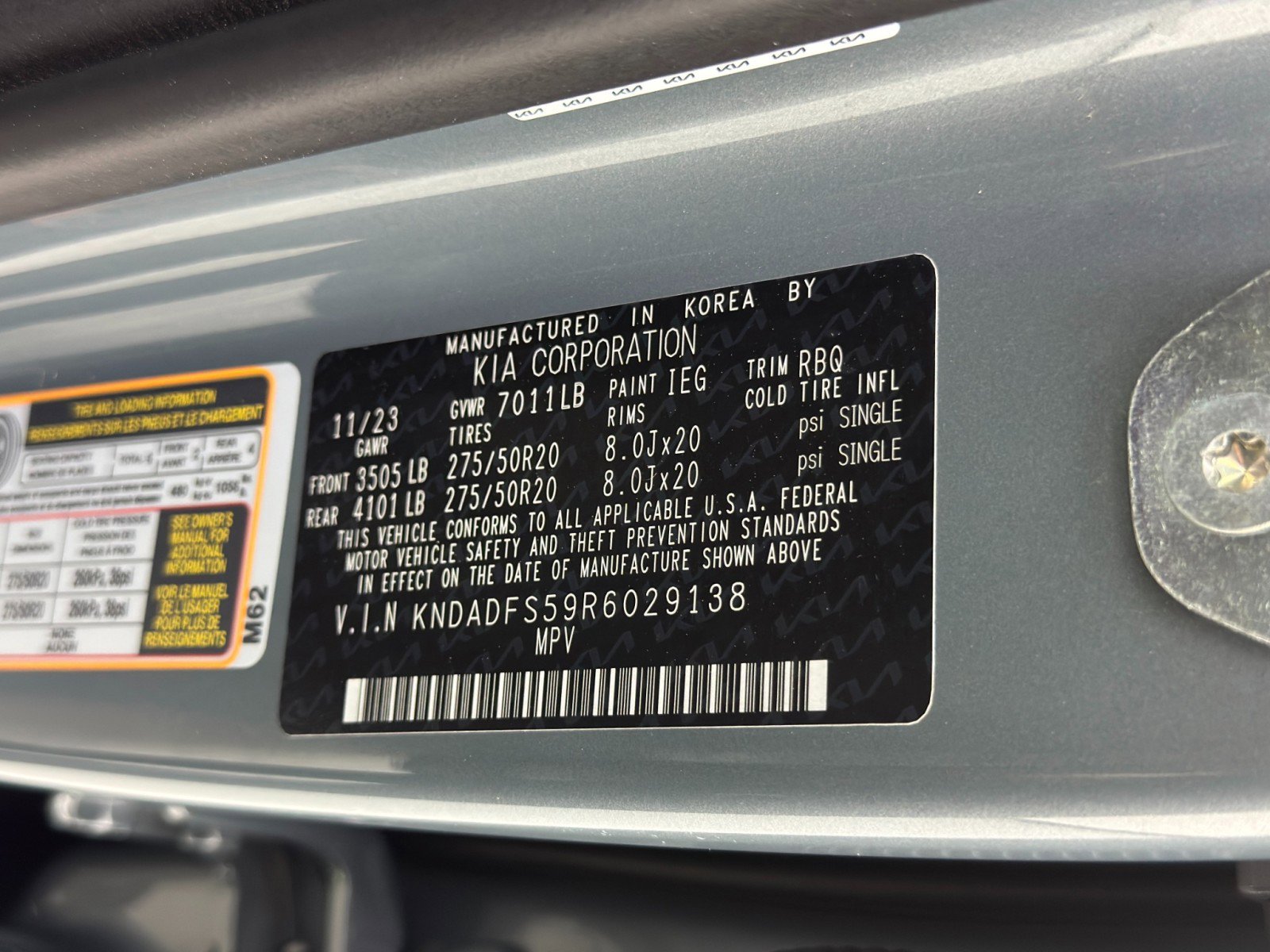 Used 2024 Kia EV9 Land image 51