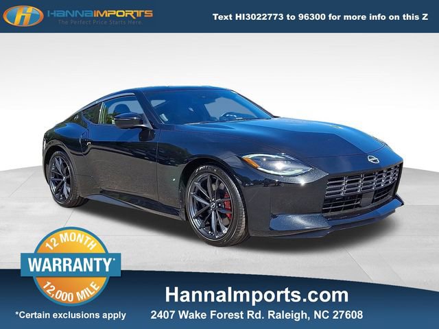 Used 2024 Nissan Z Performance w/ Floor Mat Package