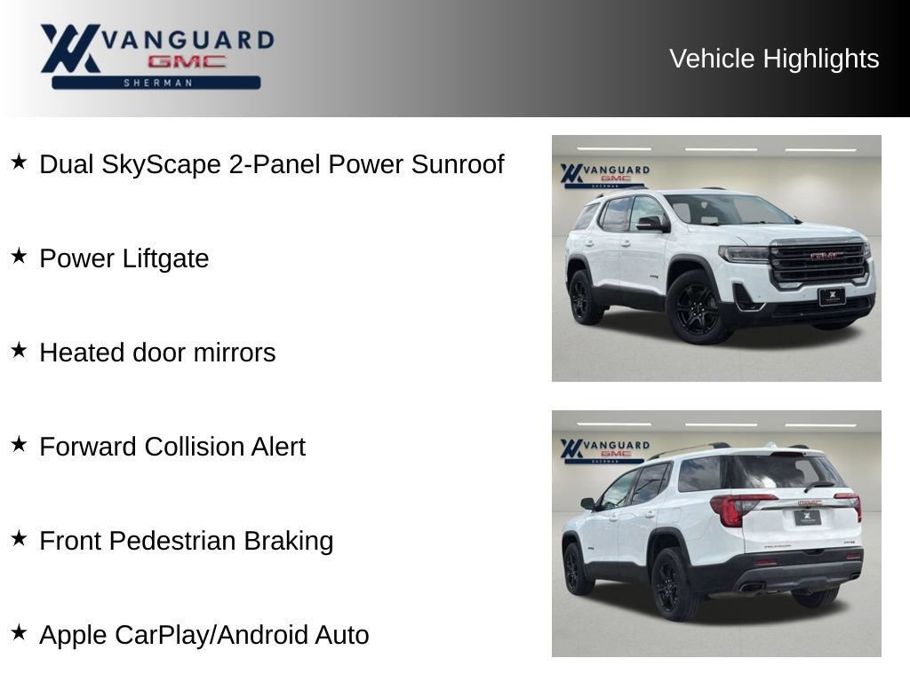 Used 2020 GMC Acadia AT4 w/ Driver Alert Package II AWD/4WD image 13