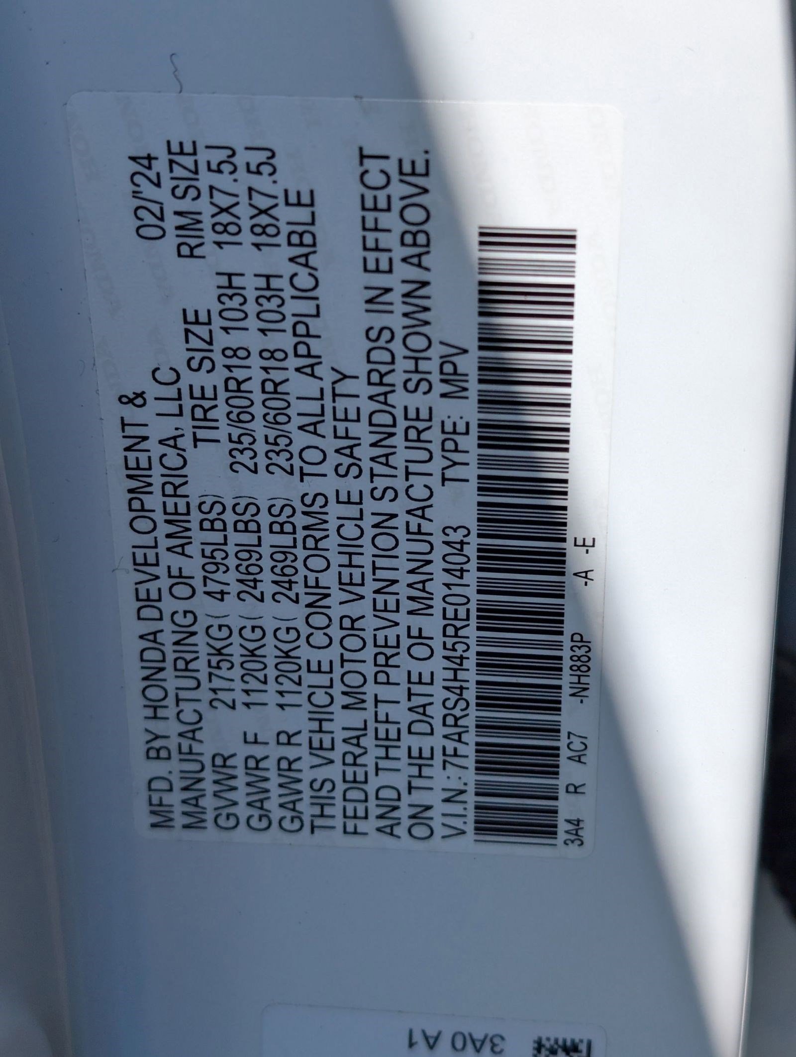 Used 2024 Honda CR-V EX image 23