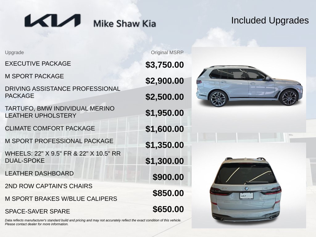 Used 2026 BMW X7 xDrive40i w/ Executive Package AWD/4WD image 6