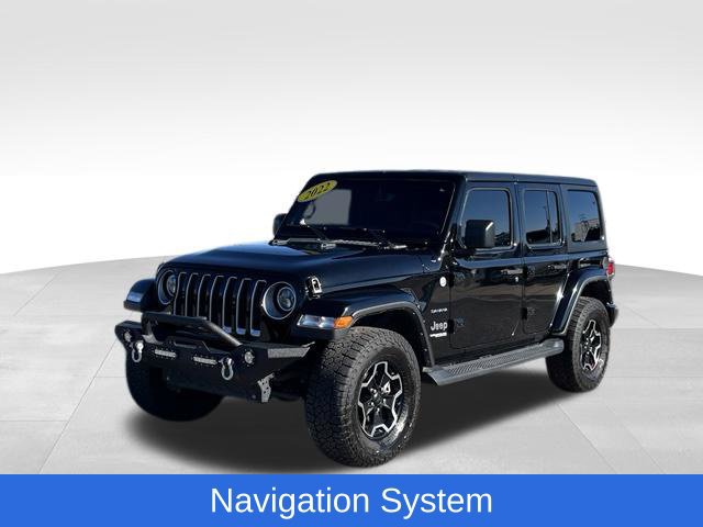 Used 2022 Jeep Wrangler Unlimited Sahara AWD/4WD image 1