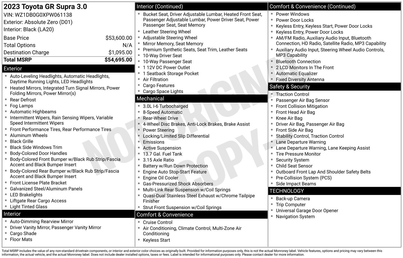 Used 2023 Toyota Supra image 18