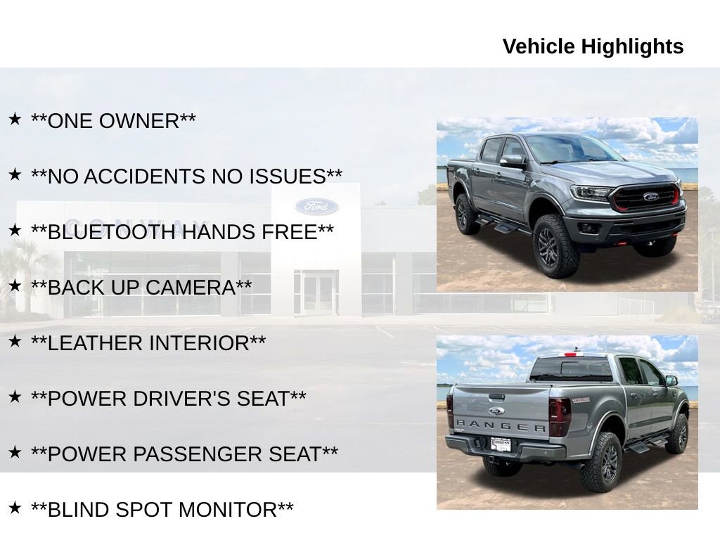 Used 2021 Ford Ranger Lariat w/ Tremor Off-Road Package AWD/4WD image 6
