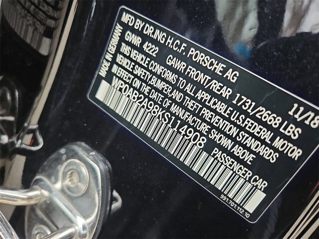 Certified 2019 Porsche 911 Carrera S image 14